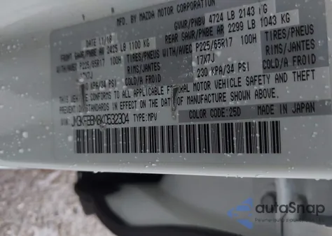 2019 Mazda Cx-5 Sport from USA, damaged, VIN JM3KFBBM8K0532304